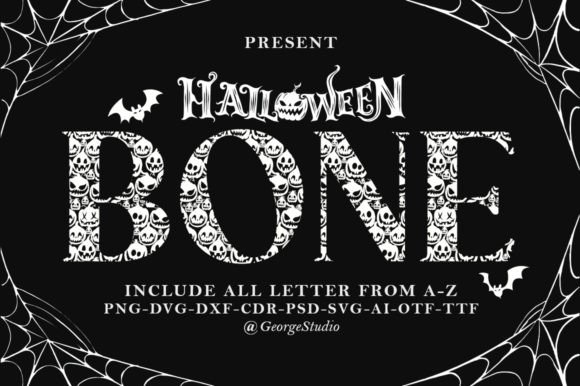 Bone Font: Where Macabre Elegance Meets Typographic Precision