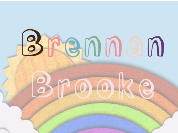 Brennan Brooke Font: A Youthful Display Typeface for Modern Design