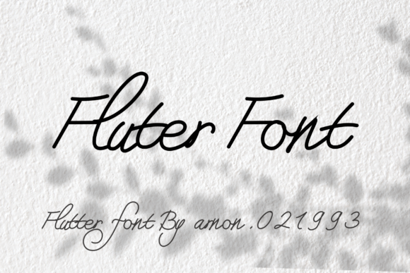 Fluter Font: An Elegant Script for Modern Design