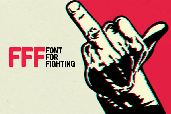 Font for Fighting and Today: A World Premier Typeface