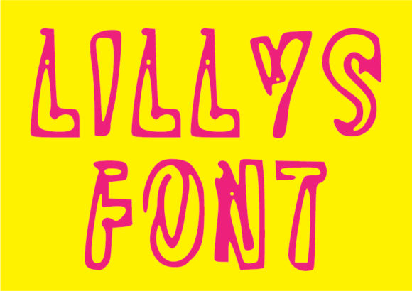 Lilly s Font: A Delightfully Messy, Childlike Typeface