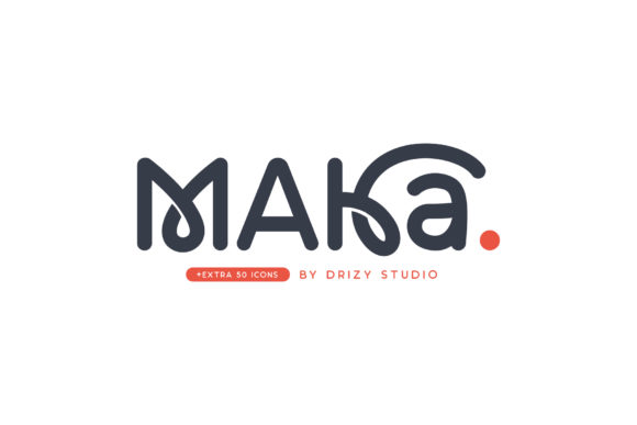 Maka Font: A Display Typeface Built for Creative Impact