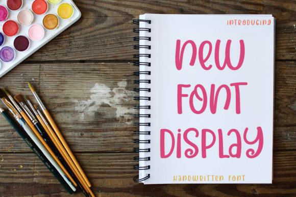 New Font Display: Where Script Meets Personality in Modern Design