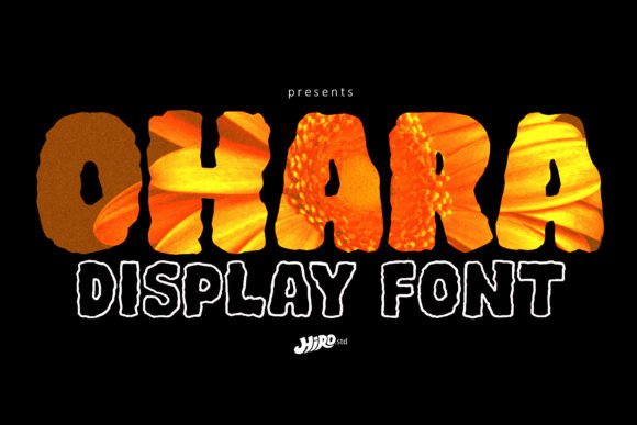 Ohara Font: Bold Display Type with Real-World Versatility