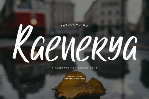 Raenerya Font: Bringing Handcrafted Brush Energy to Modern Typography