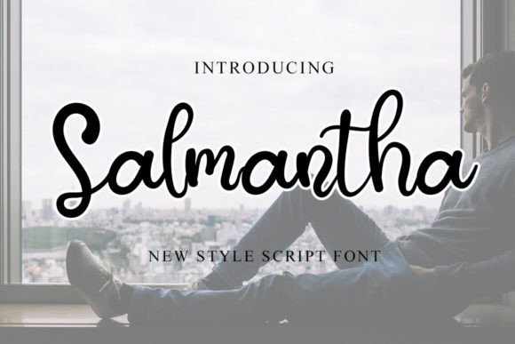 Salmantha Font: A Friendly Handwritten Typeface for Everyday Use