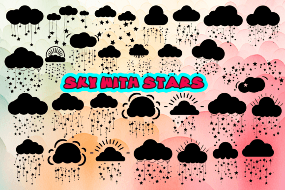 Sky with Stars Font: A Celestial Dingbat for Creative Projects