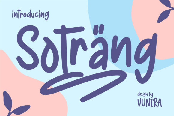 Sotrang Font: The Friendly Script That Adds Personality to Any Project