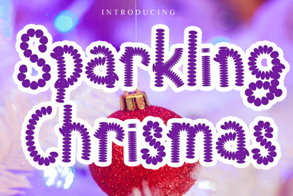 Sparkling Chrismas Font: A Playful Decorative Typeface for Kids