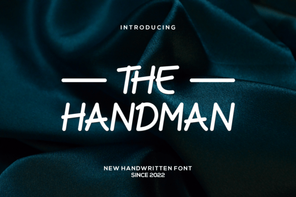 The Handman Font: Bold Handwritten Impact for Modern Brands