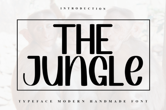 The Jungle Font: Handwritten Charm in Design